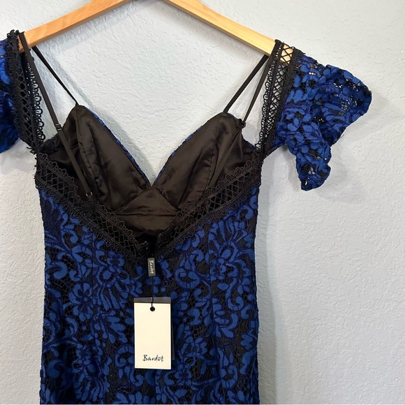 NWT Revolve Bardot Taegan Midi Dress - Picture 10 of 12